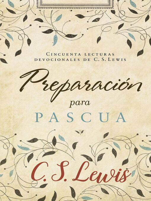 Title details for Preparación para Pascua by C. S. Lewis - Available